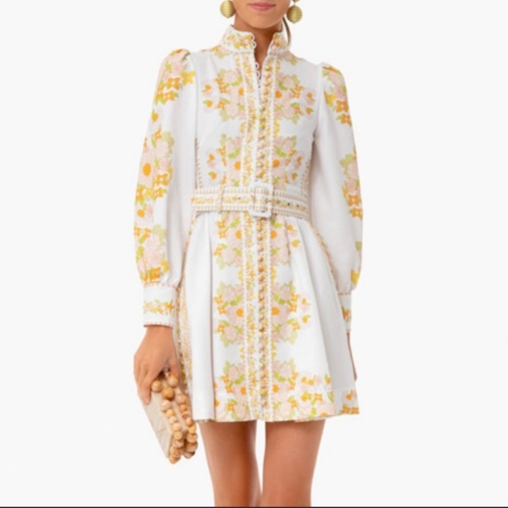 Belulah Leila Floral Tuckernuck Dress - NWT (Belt and Buttons Included!)